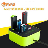 Splitter Hub 3-în-1 Cititor de micro carduri USB Cititor de carduri SD/TF Multi 3 porturi USB2.0 Hub USB pentru laptop PC Accesorii Win/XP