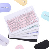 Tablet bežična tipkovnica za iPad Pro 2021 11 12.9 10.5 Teclado, tipkovnica kompatibilna s Bluetoothom Miš za iPad 8th 7th Air 4 3 2