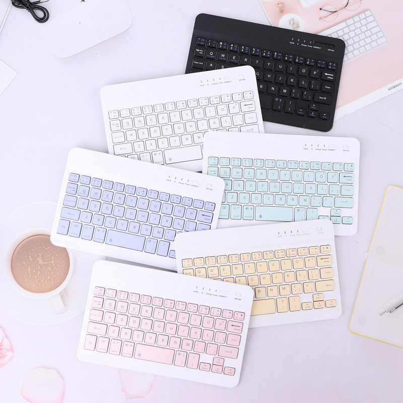 Tablet bežična tipkovnica za iPad Pro 2021 11 12.9 10.5 Teclado, tipkovnica kompatibilna s Bluetoothom Miš za iPad 8th 7th Air 4 3 2