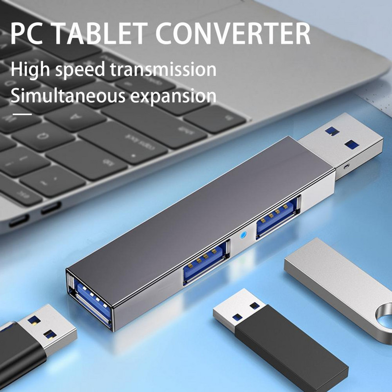 Tablet Hub Megbízható Plug-and-Play kompakt számítógép Type-C-USB 3.0 bővítő dokkoló PC-tartozékok