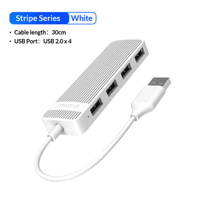 ORICO Mini USB HUB Multi 4 porta brzi USB 2.0 razdjelnik prijenosni OTG adapter za prijenosna računala Dodaci za tablet računala