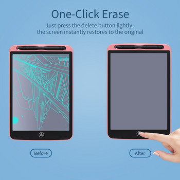Ταμπλέτα γραφής LCD 10,5 ιντσών ηλεκτρονική ψηφιακή πλακέτα σχεδίασης με δυνατότητα διαγραφής επιφάνειας γραφής Διαγραφή με ένα κλικ με κουμπί κλειδώματος