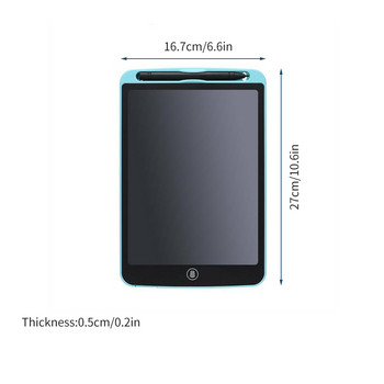 10,5-инчов LCD таблет за писане Електронна цифрова дъска за рисуване Изтриваема подложка за писане Изтриване с едно щракване и бутон за заключване