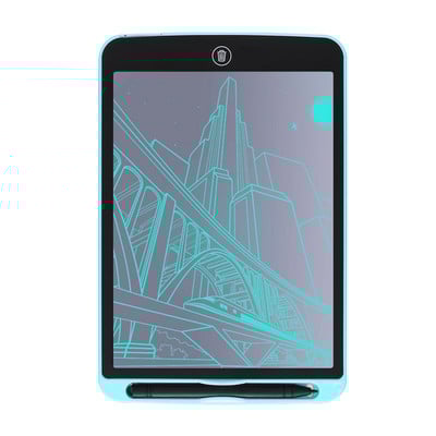 Tabletă de scris LCD de 10,5 inchi Tablă de desen electronică digitală Tampă de scris ștergibilă Ștergere cu un singur clic cu buton de blocare