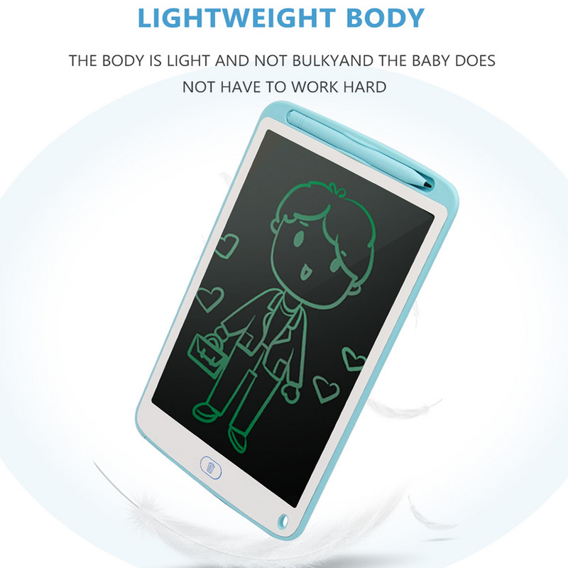 TISHRIC 10 inčni LCD tablet za pisanje za djecu Ploča za crtanje LCD tablet za crtanje s brisanjem i ekranom za tablete za crtanje