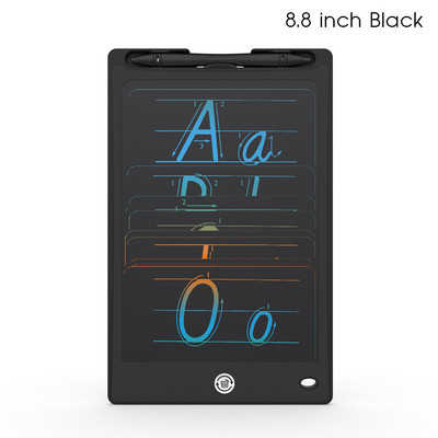 8 hüvelykes kézírásos LCD-képernyő, hordozható vázlatos graffiti, kézzel festett tábla, színes írólap tollal tanuló gyermekek számára Megjegyzés