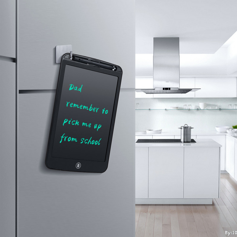 10 colių vaikų dovanų dažų žaislai skystųjų kristalų rašymo planšetė Skaitmeninė grafinė piešimo planšetė Elektroninė rašymo ranka padėklų lenta su storu rašikliu