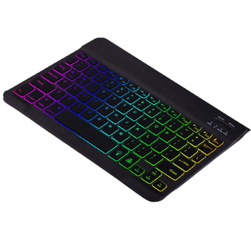 Pentru iPad Tastatură Tastatură fără fir retroiluminată compatibil Bluetooth Pentru Samsung Xiaomi Huawei Apple Phone Laptop Tabletă Tastatură