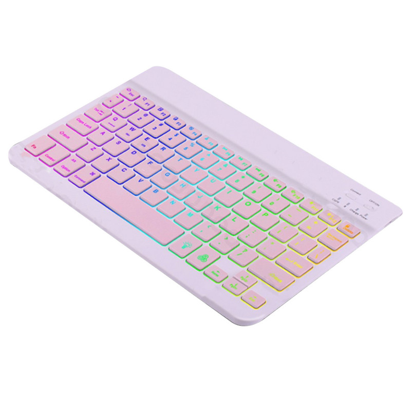 Pentru iPad Tastatură Tastatură fără fir retroiluminată compatibil Bluetooth Pentru Samsung Xiaomi Huawei Apple Phone Laptop Tabletă Tastatură