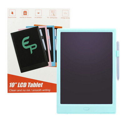 CHYI 10 hüvelykes LCD írótábla elektronikus, törölhető papír jegyzettömbök, digitális grafikus tábla, intelligens rajz jegyzettömb gyerekeknek rajzoláshoz