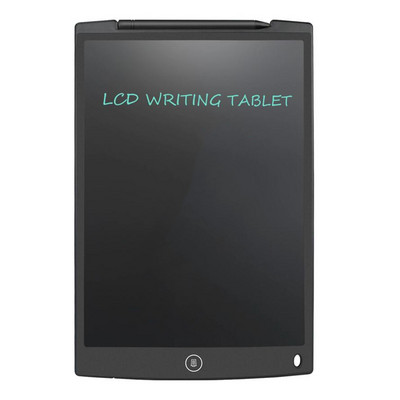 12 colių skystųjų kristalų rašymo planšetinis kompiuteris Skaitmeninės rašymo ranka pagalvėlės Nešiojama elektroninė piešimo lenta Itin plona lenta su rašikliu, skirta vaikų žaislams
