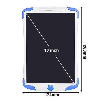 Ταμπλέτα γραφής LCD 10 ιντσών Ψηφιακή ταμπλέτα σχεδίασης Ταμπλέτα γραφικών Ηλεκτρονικά επιθέματα γραφής Παιδική πίνακας γραφής Δώρα για παιδιά