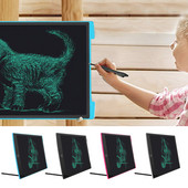 Elisona 12 colių LCD elektroninis rašymas piešimo planšetės lentos padėklai Skaitmeninė juodoji lenta Nepopierinis biuras su rašiklio priedu