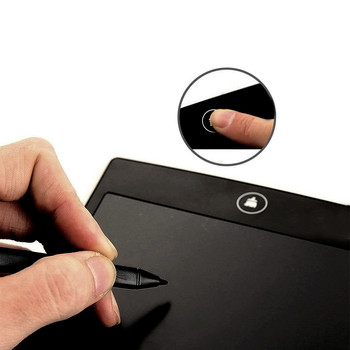 Elisona 12-инчов LCD електронен таблет за писане и рисуване Подложки за табла Цифрова черна дъска Безхартиен офис със стилус химикалки Аксесоар