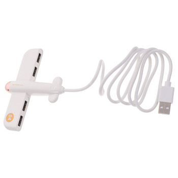 4 USB USB многопортов USB хъб във формата на самолет USB удължителен кабел 4 порта USB хъб USB порт USB хъб за лаптоп