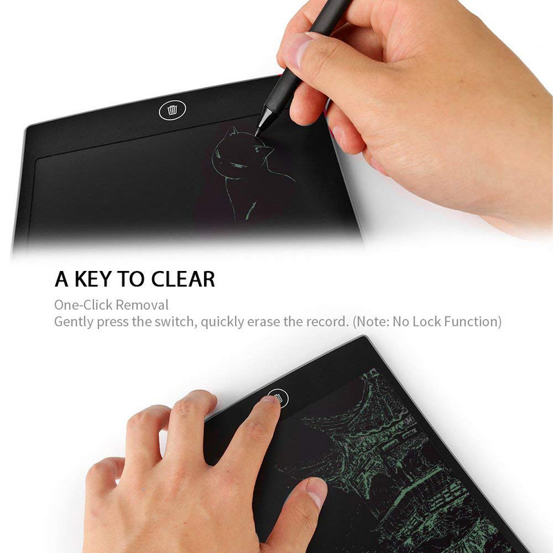 Potpuno nova elektronička ploča za pisanje 8,5 inča Memo Bijela ploča Dječja ploča za školsku djecu Crtanje Igranje Rukopis