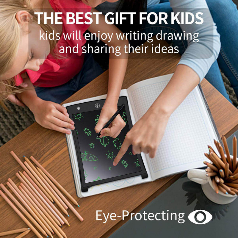 Potpuno nova elektronička ploča za pisanje 8,5 inča Memo Bijela ploča Dječja ploča za školsku djecu Crtanje Igranje Rukopis