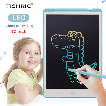TISHRIC 12 ιντσών ταμπλέτα γραφής LCD Ψηφιακό σχέδιο Tablet Graphics Tablet Drawing Board Ψηφιακή επιφάνεια γραφής γραφίδα για σχέδιο