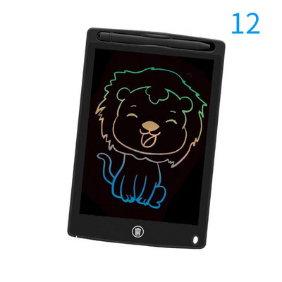 TISHRIC Tabletă de scris LCD de 12 inchi Tabletă de desen digitală Tabletă grafică Tablă de desen Pad de scris digital Stylus pentru desen