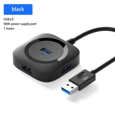 RYRA USB-jaotur 3 0 Usb 3.0 jaotur USB 2.0 mitu porti Usb3 Hab mitme pordiga mini-mitu sülearvuti tarvikud USB-jaoturi laiendaja Fo