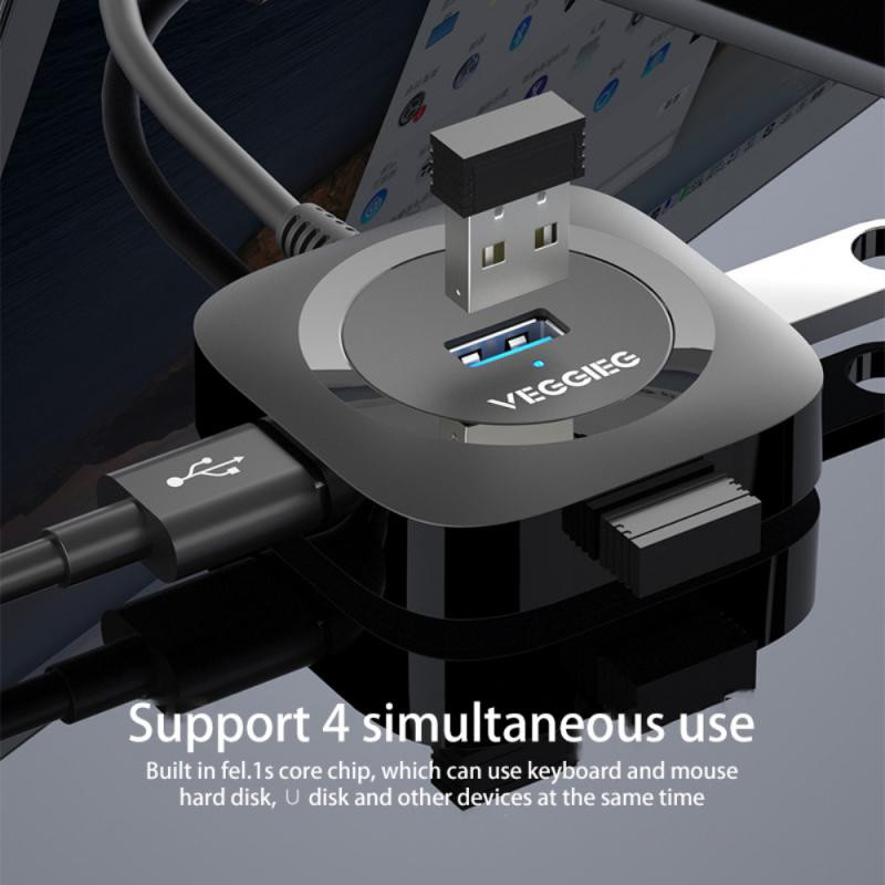 RYRA USB-jaotur 3 0 Usb 3.0 jaotur USB 2.0 mitu porti Usb3 Hab mitme pordiga mini-mitu sülearvuti tarvikud USB-jaoturi laiendaja Fo