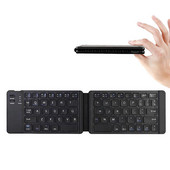 Mini tastatură pliabilă fără fir Bluetooth, tastatură fără fir pliabilă pentru telefon tabletă IOS/Android/Windows iPad