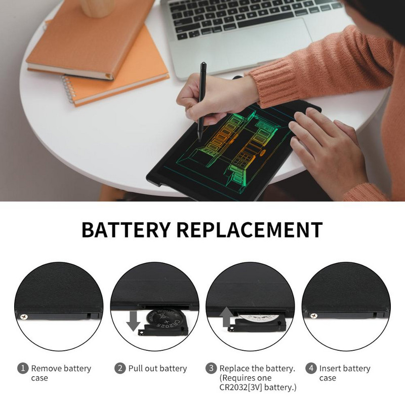 8,5/10/12 colių spalvingas LCD rašymo planšetinis kompiuteris, nešiojamasis išmanusis elektroninis bloknotas, piešimo grafika, rašymo ranka planšetė