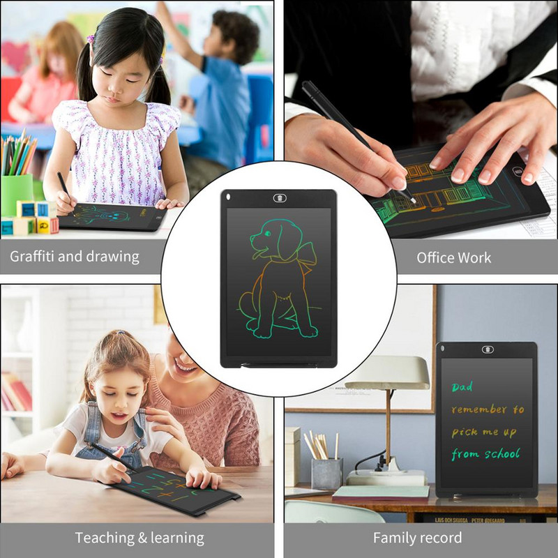 8,5/10/12 colių spalvingas LCD rašymo planšetinis kompiuteris, nešiojamasis išmanusis elektroninis bloknotas, piešimo grafika, rašymo ranka planšetė