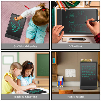 10-инчов LCD графичен цифров таблет за писане, преносим електронен блок за ръкописно писане за деца, подарък