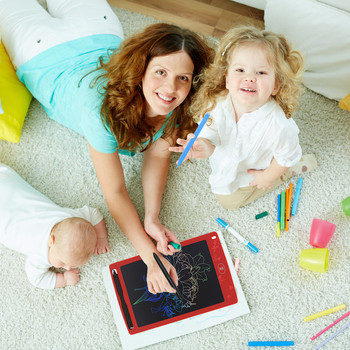 8.5\'\' Цветни детски играчки за рисуване LCD таблет за писане Цифрова графична дъска Електронна подложка за почерк + химикалка за детски подарък