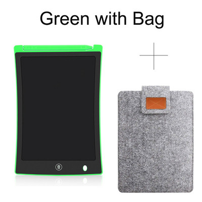 Grafinis planšetinis kompiuteris Elektroninė atmintinė Skaitmeninė piešimo rašymo lenta 8,5 colio nešiojama žinučių rašymo ranka pagalvėlės Graffiti lentos