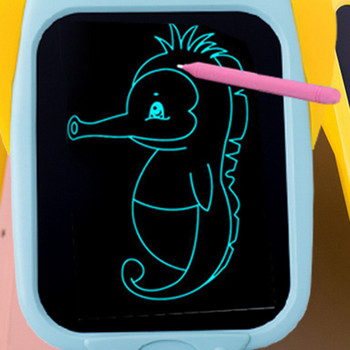 Χαριτωμένο φορητό tablet + στυλό γραφής LCD με ένα κλικ Διαγραφή Doodle Εκπαιδευτικά παιχνίδια για παιδιά Παιδιά