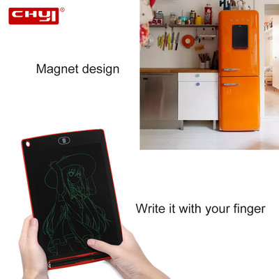 CHYI 8,5" инча LCD таблети за писане Електронен ръкописен цифров графичен таблет Ултратънка дъска за рисуване за детски подаръци