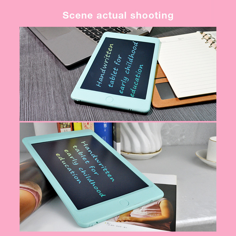 LCD tablet za pisanje od 10,5 inča Doodle blok za crtanje Šarena ploča za rukopis s magnetskom olovkom za malu djecu