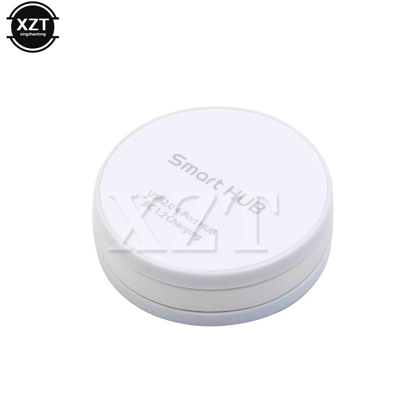 1 PC USB 2.0 šakotuvas 4 prievadas 4 prievadų USB Hab nešiojamieji šakotuvai USB skirstytuvo laidas, skirtas iPhone nešiojamojo kompiuterio planšetiniam kompiuteriui didelės spartos