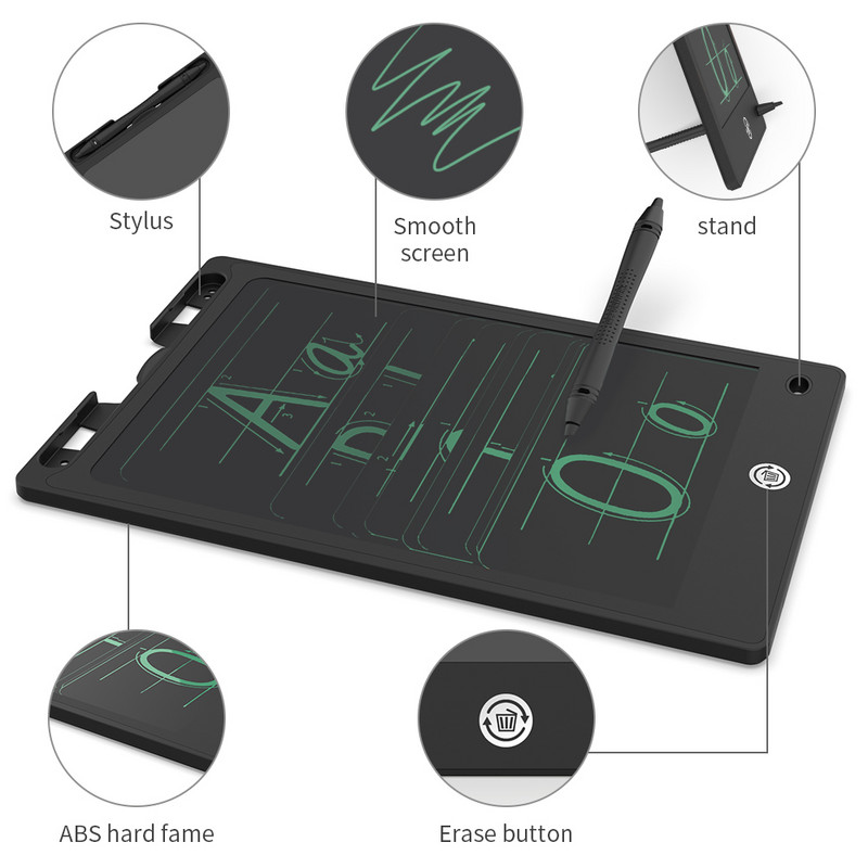 LCD tablet za pisanje Tablet za crtanje 8,8 inča Elektronička grafička ploča Blokovi za rukopis s olovkom za dječje rođendane Božićni darovi
