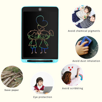 8,5 ιντσών Δώρο Εκμάθηση Παιχνιδιών Υπόμνημα Ηλεκτρονικά γραφικά LCD πίνακας γραφής Παιδικό μπλοκ ζωγραφικής Έγχρωμη οθόνη tablet Doodle