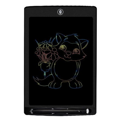 8,5 collu dāvanu mācību rotaļlietas piezīme elektroniskā grafika LCD rakstāmdēlis bērniem zīmēšanas bloks Rotaļlietas planšetdatora krāsains ekrāns