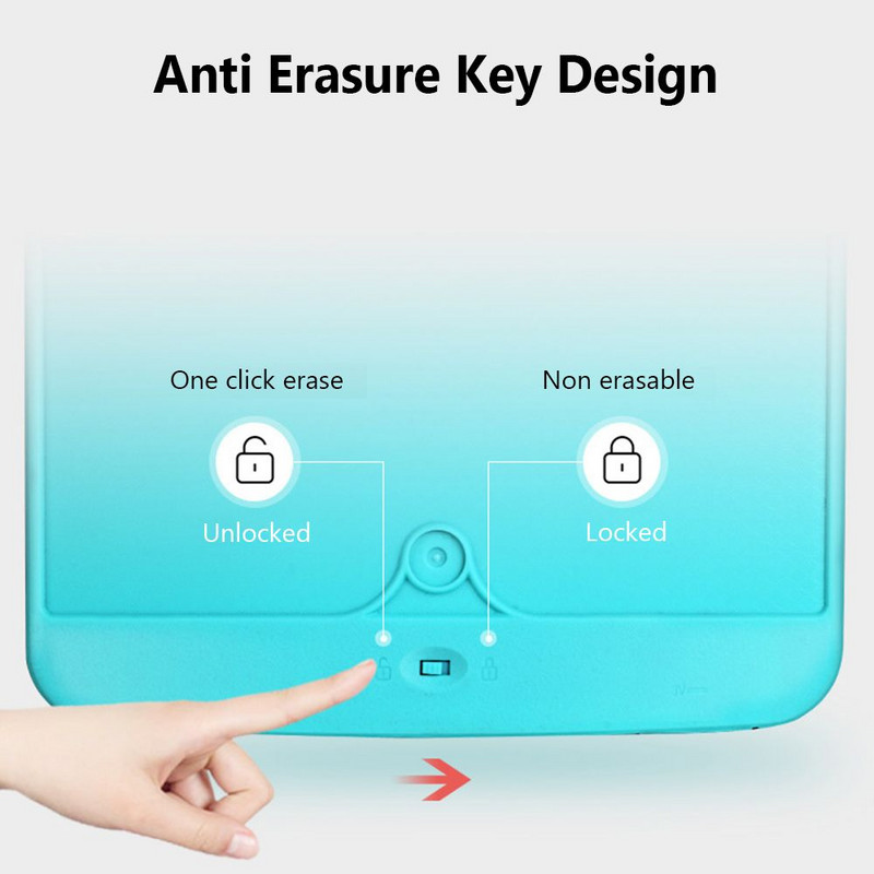 8,5 collu dāvanu mācību rotaļlietas piezīme elektroniskā grafika LCD rakstāmdēlis bērniem zīmēšanas bloks Rotaļlietas planšetdatora krāsains ekrāns