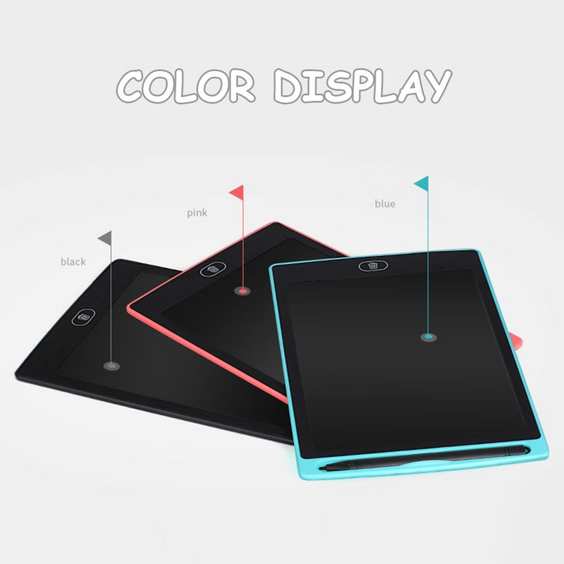 8,5 collu dāvanu mācību rotaļlietas piezīme elektroniskā grafika LCD rakstāmdēlis bērniem zīmēšanas bloks Rotaļlietas planšetdatora krāsains ekrāns