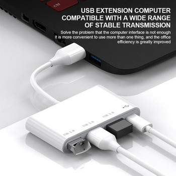 RYRA 4 σε 1 USB-C Hub Usb 3 0 Type-c Extender USB Hub Usb Multi-splitter USB To Type C Adapter for MacBook Laptop