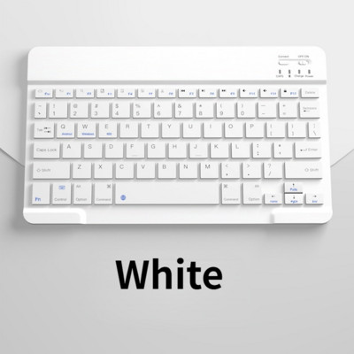 Νέο για iPad ασύρματο πληκτρολόγιο Bluetooth επαναφορτιζόμενο εξαιρετικά λεπτό μίνι σίγασης κατάλληλο για tablet Android IOS Windows Phone