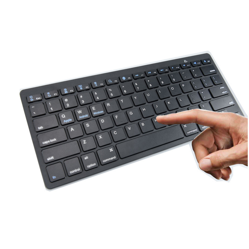Ultravékony vezeték nélküli Bluetooth billentyűzet Ipad/Telefon/MacBook/Samsung/Android/Windows PC/Tablet/egyéb mobileszközökhöz
