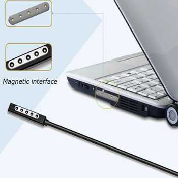 Τροφοδοτικό Τύπου C Προσαρμογέας φορτιστή USB-C Καλώδιο γρήγορης φόρτισης 1,5 m για Microsoft Surface Pro 1 2 Tablet PD Charging
