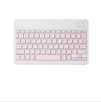 10 collu Bluetooth tastatūra tālrunim planšetdatoram iPad Air Pro Pad Android iOS Windows īpaši plāna ārējā uzlāde, bezvadu