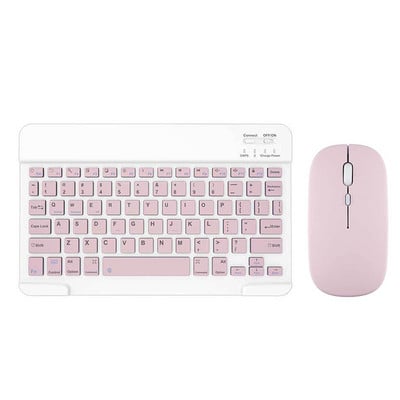 Mini mouse cu tastatură Bluetooth fără fir pentru Android IOS Windows IPad Lenovo Samsung Huawei Tabletă Telefon Kit tastatură Seturi de șoareci