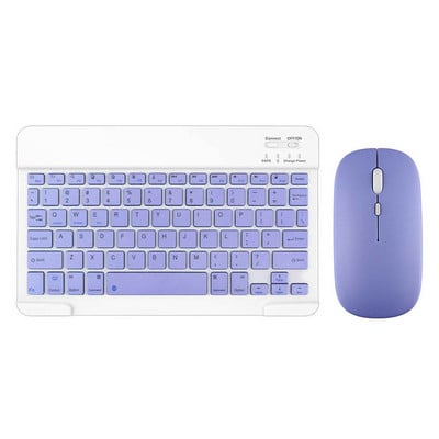 Mini mouse cu tastatură Bluetooth fără fir pentru Android IOS Windows IPad Lenovo Samsung Huawei Tabletă Telefon Kit tastatură Seturi de șoareci