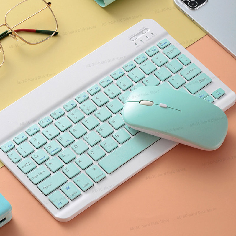 Skirta 7-osios kartos „iPad“ 10/7 colių „Bluetooth“ klaviatūrai „IPad Pro Air“ belaidei klaviatūrai, skirta „Xiaomi Apple Huawei Tablet“