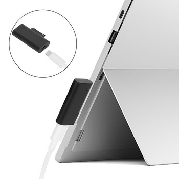 За Microsoft Surface Pro 3-6 Go USB C PD Fast Charging Plug Converter for Surface Book USB Type C Female Adapter Connector New