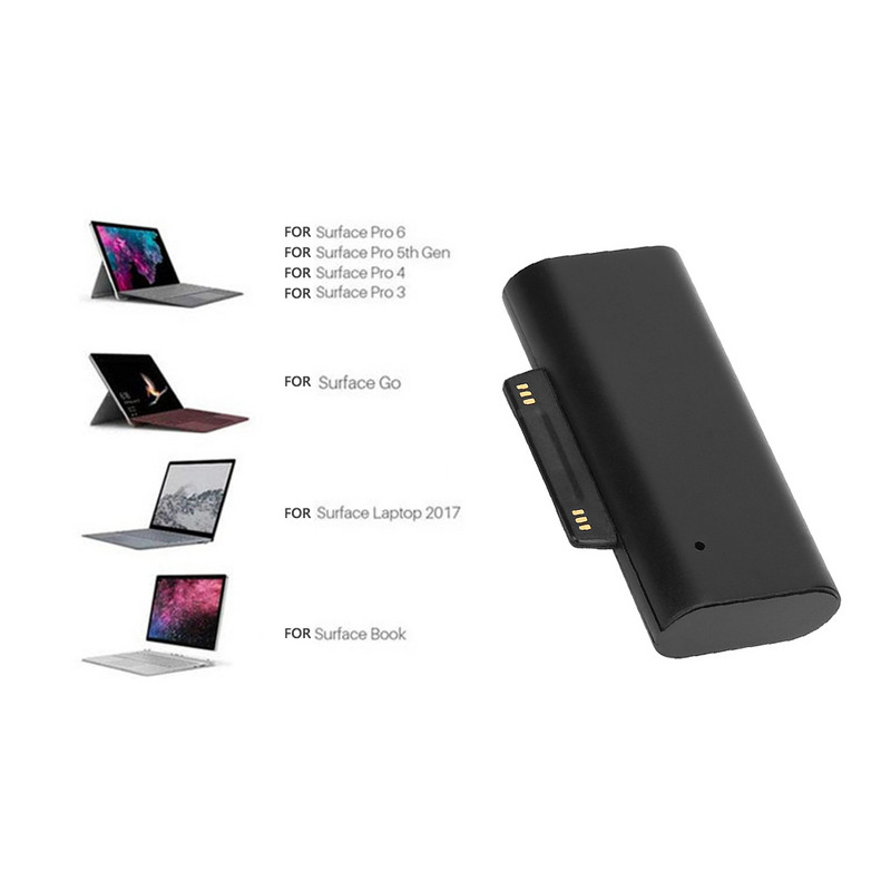 За Microsoft Surface Pro 3-6 Go USB C PD Fast Charging Plug Converter for Surface Book USB Type C Female Adapter Connector New